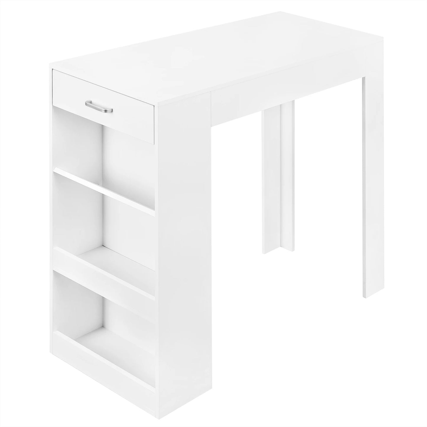 Bistro Table with 1 Shelf