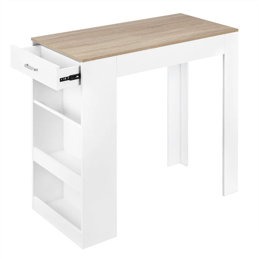 Bistro Table with 1 Shelf