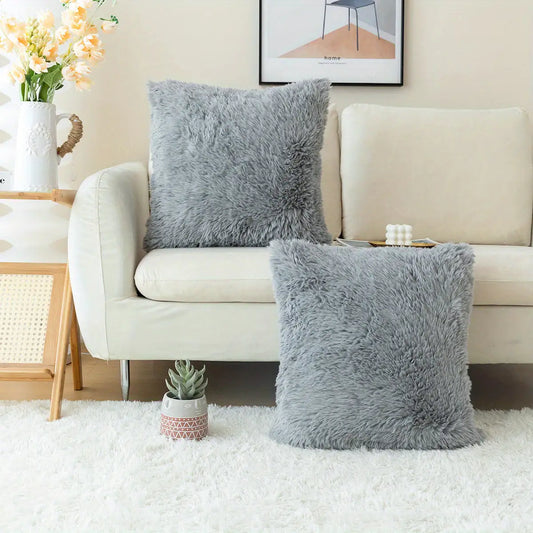 Soft and Luxurious Faux Fur Cushion Covers